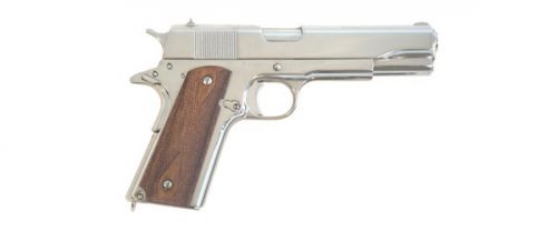 Cimarron 1911 Nickel 8+1 .45 ACP 5