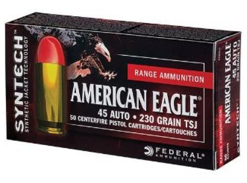 FED AMERICAN EAGLE .45 ACP 230GR TSJ 50/10