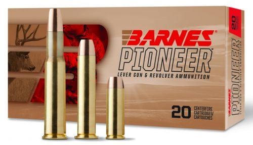Barnes Pioneer Lever .44 MAG 300GR 20 Rounds Per Box
