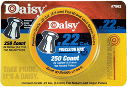 DAISY FLAT HEAD PELLETS .22CAL