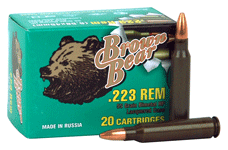 BROWN BEAR .223 REMINGTON 55GR HP