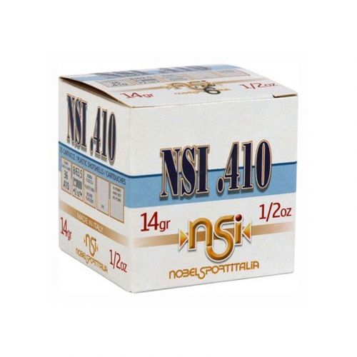 Nobel Sport .410 Ammo  2.5 1/2oz   #7.5 shot  25rd box