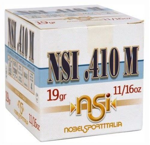 NOBEL SPORT  410GA AMMO  3\\\  1/16oz #7.5 25RD BOX