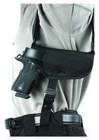 Nylon Horizontal Shoulder Holster - 40HS00BKMD