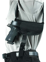 Nylon Horizontal Shoulder Holster - 40HS02BKLG