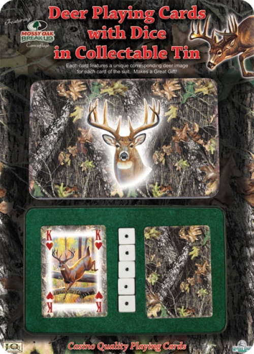 RIVERS EDGE CARDS & DICE TIN