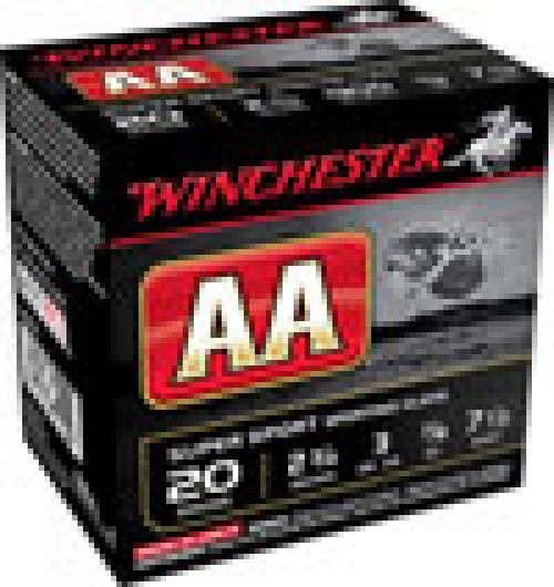 Winchester Orange Target Tracker, 20 Gaugeuge Gauge, 2.75 in, 7/8 oz, 1300 fps, #7.5 Lead Winchester AMMO AA TARGET 20