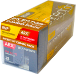 PolyCase Ammo 380RNPARX Inceptor 380 ACP 65 GR/56 GR RNP/ARX 125 Bx/ 12 Cs - 380RNPARXBR-125