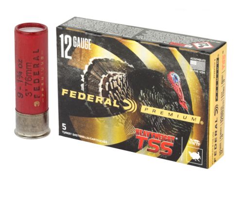Federal Heavy Weight TSS Non-Toxic Shot 12 Gauge Ammo 5 Round Box