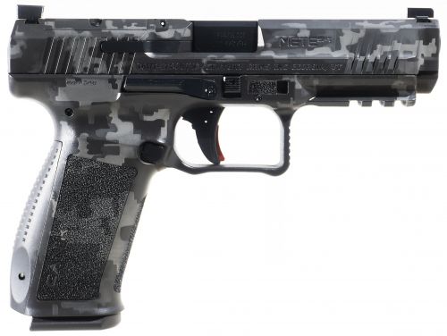 Canik METE SFT 9mm 4.5 Barrel Dark Grey Digital Cerakote 20+1