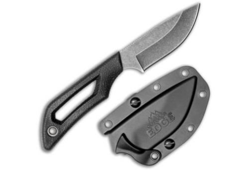 Outdoor Edge Pivot 2.5 Fixed Dp Pnt Blck/stnwsh Ss W/sheath