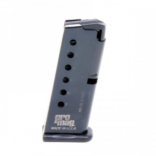 ProMag KEL-03 Kel-Tec P32 Magazine 7RD .32 ACP  Blued Steel