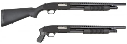MOSSBERG M500A 12GA 18 Syn W/ Pistol Grip Kit and Heatshield