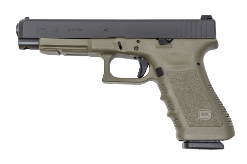 GLOCK 35 40SW OD GREEN HIGH