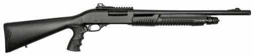 ASI PUMP ACTION 12GA 18.5 BLK 4+1