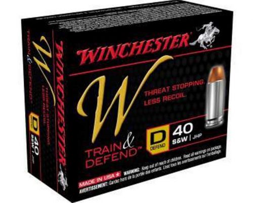 Winchester W DEFEND .40 S&W 180GR JHP 20/200