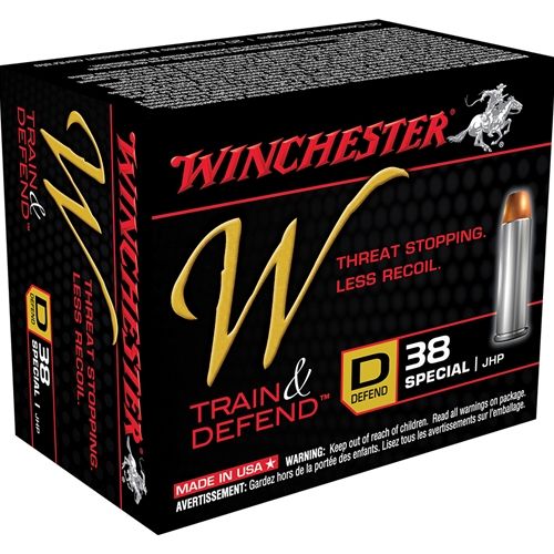 Winchester W TRAIN 38SPL 130GR FMJ 50/500