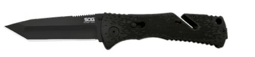 SOG KNIVES TRIDENT TANTO 3.75 BLK