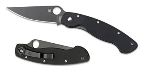 SPYDERCO MILITARY MODEL BLACK BLADE