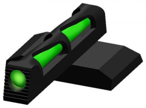 Hi-Viz LiteWave H&K Red/Green/White Fiber Optic Handgun Sight
