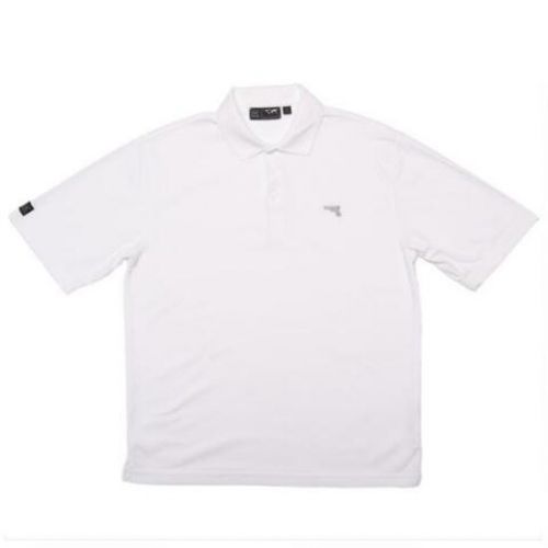 GLOCK OEM PERFCTN MEN POLO WHT SML