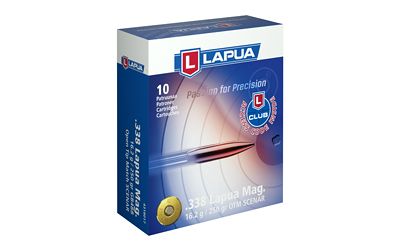 Lapua Hollow Point 338 Lapua Magnum Ammo 10 Round Box