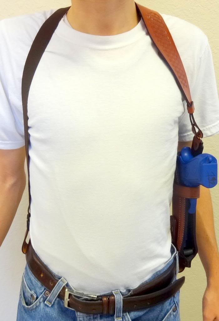 Premium Quality Shoulder Holster for XD40 SUBCOMP, For Glock 26, HK 9 COMP, XD40 Compact 3 3.5 GUNS