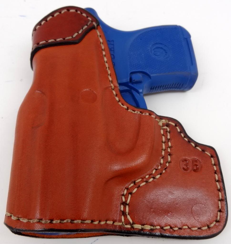 Premium Quality Gazelle Brown Brown Holster for S&W BODYGUARD RUGER LCP