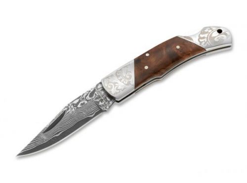 KNIFE, MAGNUM DAMASCUS DUKE