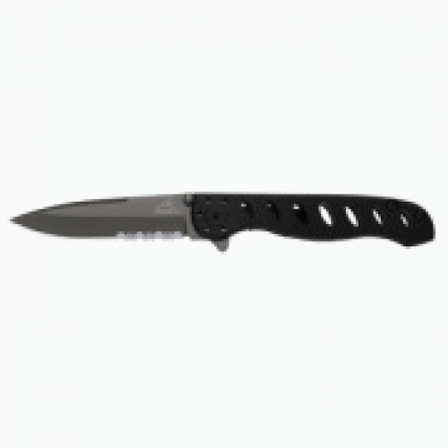 KNIFE, EVO JR, SERRATED EDGE, CLAM