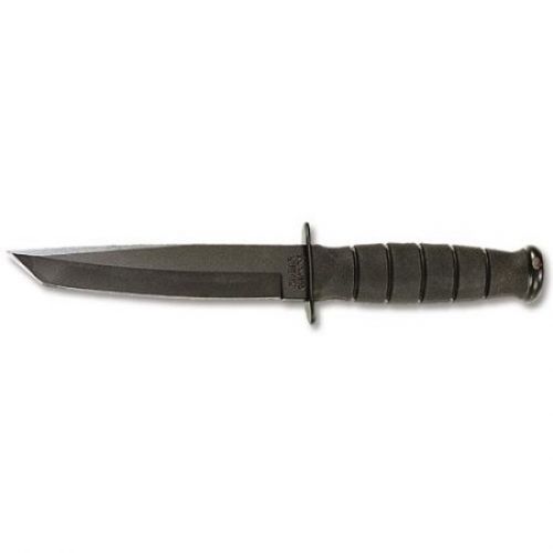 KNIFE, SHORT KA-BAR TANTO-BLK