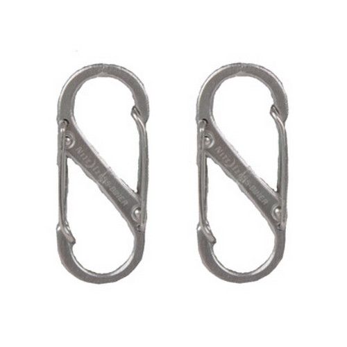 Dual Carabiner Stainless Steel