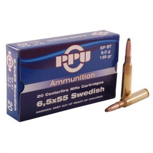 PRVI 6.5X55 SWEDISH 139GR SP