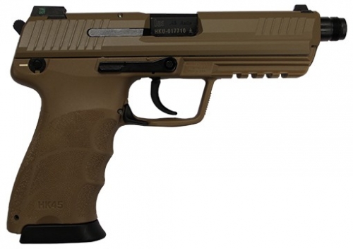 H&K 745001TLIP-A5 HK45 Tactical FDE 10+1 45ACP 5.16 V1