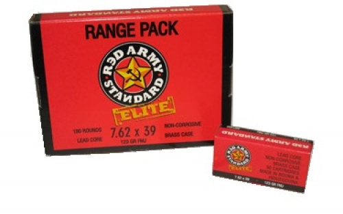 Red Army Elite Range Pack 7.62x39mm 180RD 123gr FMJ