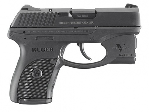 Ruger LC380 Viridian Laser 7+1 380ACP 3.12