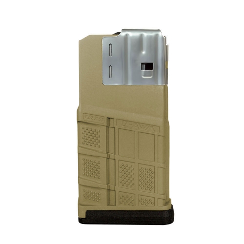 Lancer L7AWM AR-10 Magazine 20RD 308WIN/7.62NATO Opaque FDE