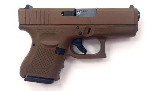 GLOCK G26 G4 FULL FDE 9MM 10RD FS