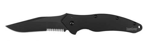 KNIFE, SHALLOT BLACK SERRATED