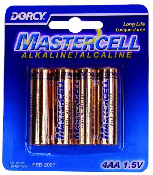 Mastercell Alkaline Batteries