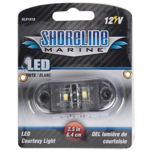 Shoreline SL91910 Marine LED Accent Light White 12 Volt for sale online 