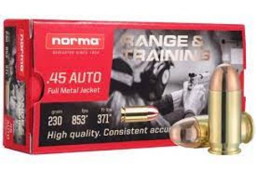 Norma NXD Pistol Ammo 45