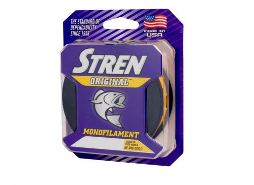 Stren Original 330 yd 12 lb Hi-Vis Gold Monofilament Line