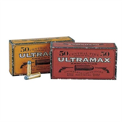 Ultramax Ammo 38 Long Colt 158 Gr RNFP