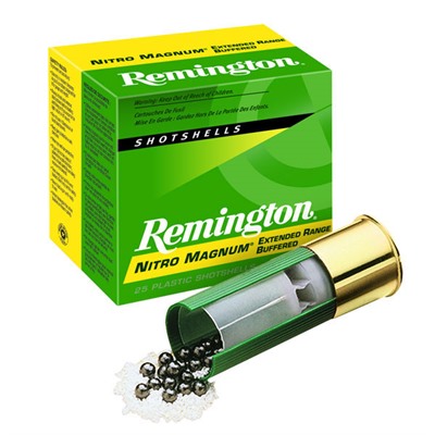 Remington Nitro Mag 12 GA 3 1-7/8oz #6 25/bx (10 rounds per box)