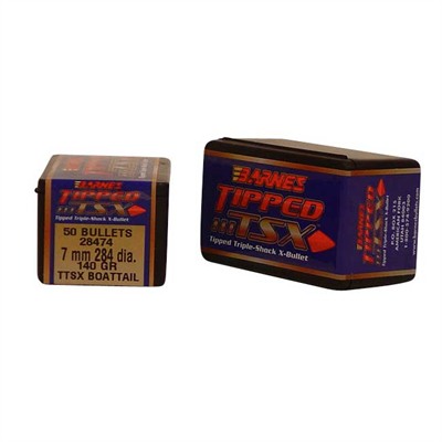 Barnes Bullet 7MMcal .284 140gr. Tipped TSXBT