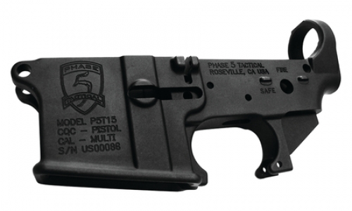Phase 5 AR-15 Stripped 223 Remington/5.56 NATO Lower Receiver