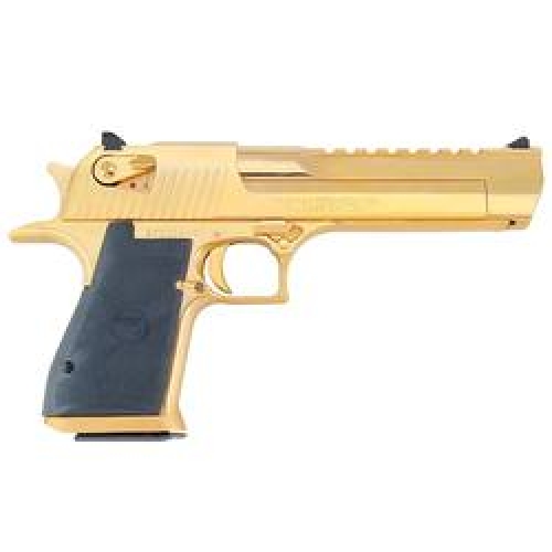 Magnum Research DE 50AE 6 24K GOLD BLEM