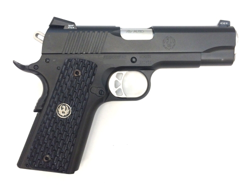 RUGERSR1911 .45 ACP Black Stainless Steel 4.25 8RD