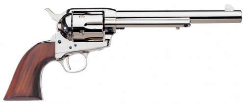 Uberti 1873 Cattleman Nickel 5.5 45 Long Colt Revolver